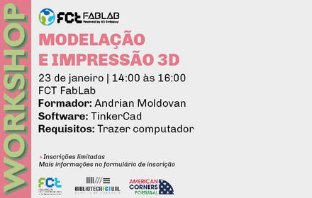 Workshop | Modelação e Impressão 3D