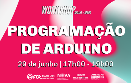 Workshop online | Programação de Arduino