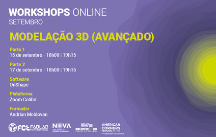 Workshop Modelação 3D Avançado | Online