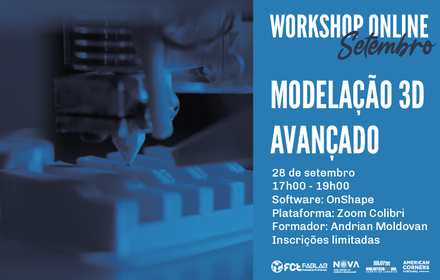 Workshop Online |Modelação 3D Avançado 