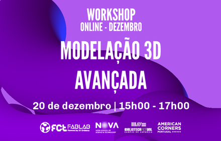 Workshop Online |Modelação 3D Avançado
