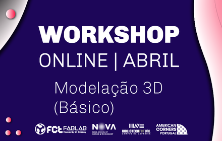 Workshop Modelação 3D Basico | Online