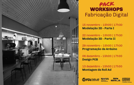 Pack Workshops Fabricação Digital