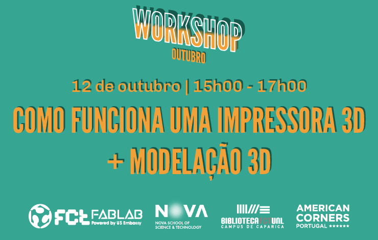 Workshop Online |Como funciona uma impressora 3D? + Modelação 3D