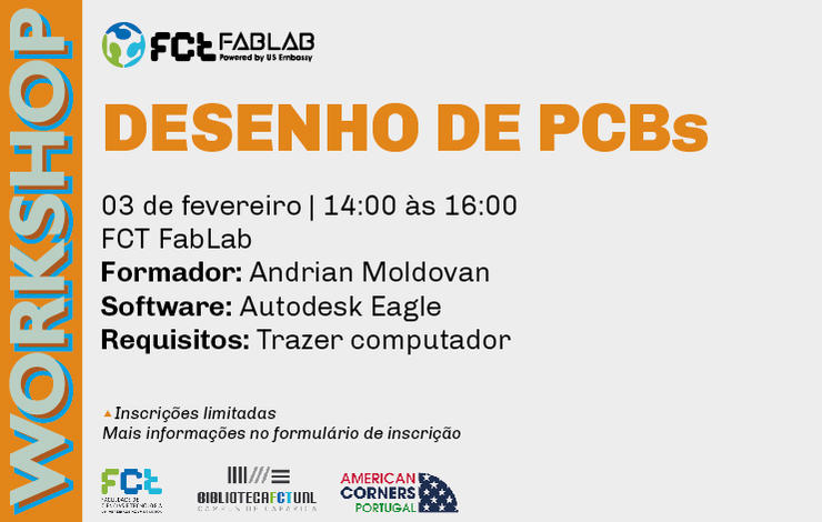 Workshop | Desenho de PCB´s