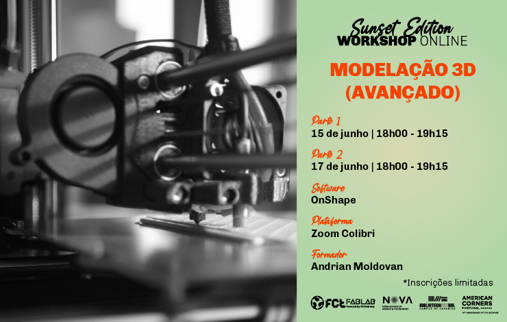 Workshop Modelação 3D Avançado | Online