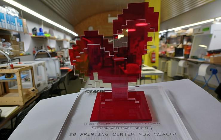  3D Printing Center for Health recebe o Prémio: 