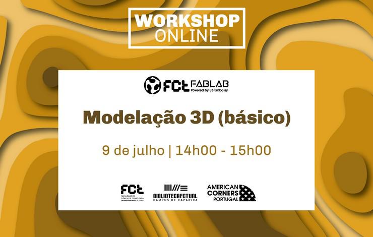 Workshop Modelação 3D Básico | Online 