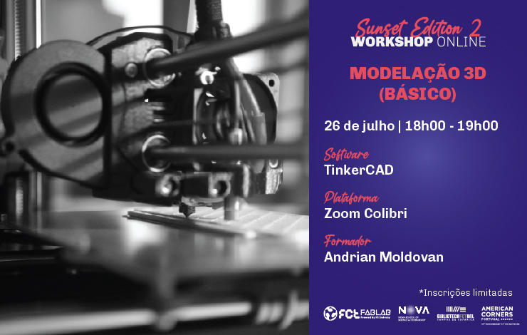Workshop Modelação 3D Básico | Online