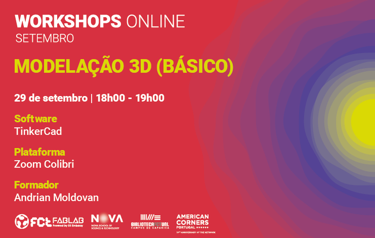 Workshop Modelação 3D Básico | Online