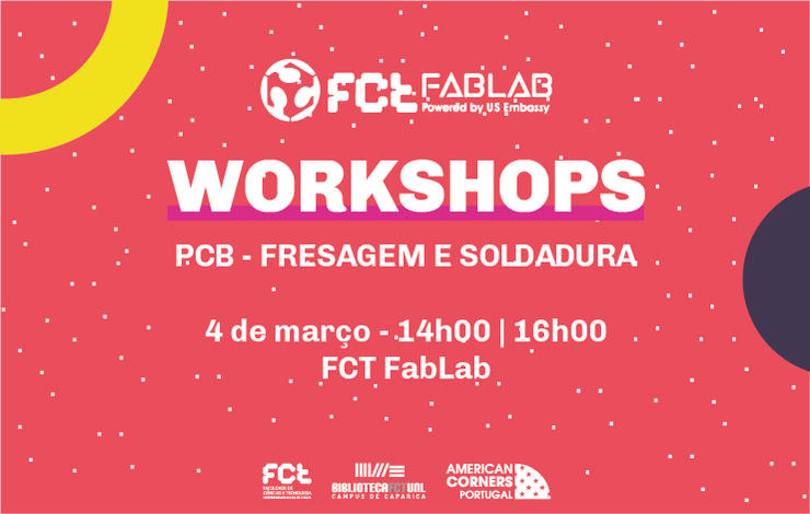 Workshop | PCB - Fresagem e Soldadura